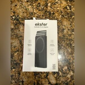 Ekster Black Cardholder Pro for MagSafe